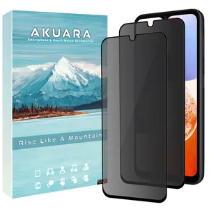 Akuara Privacy AKU Screen Protector For Samsung Galaxy A15 Two In Pack