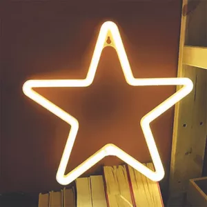 چراغ خواب مدل تابلو نئون فلکسی طرح ستاره