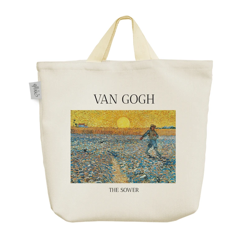 ساک خرید خندالو مدل ونسان ونگوگ کد H2057