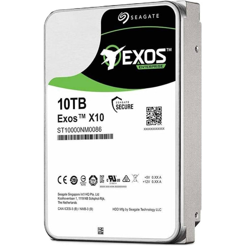 هارد دیسک اینترنال سیگیت مدل ST10000NM0096 ظرفیت 10 ترابایت