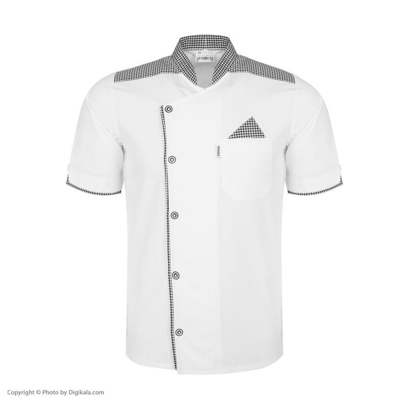 روپوش آشپزی خضرا مدل ماهان کد 45012