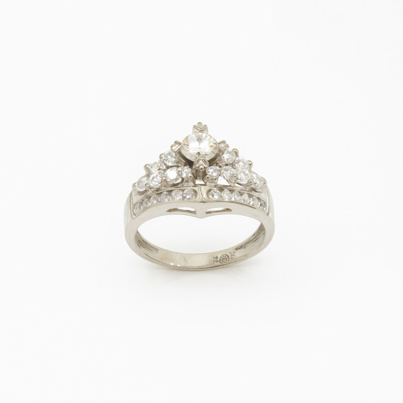 انگشتر طلا 18 عیار زنانه مایا ماهک مدل MR1523 سایز 53