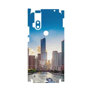MAHOOT City of Chicago-FullSkin Cover Sticker for Motorola One Hyper