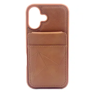 کاور مدل چرمی استند دار مناسب برای گوشی موبایل اپل iphone 16