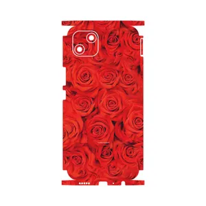 MAHOOT Red_Flower-FullSkin Cover Sticker for Wiko T10