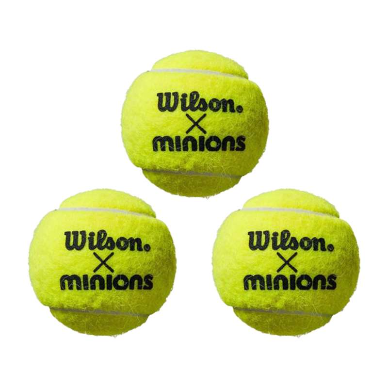توپ تنیس ویلسون مدل minions2022 بسته 3 عددی