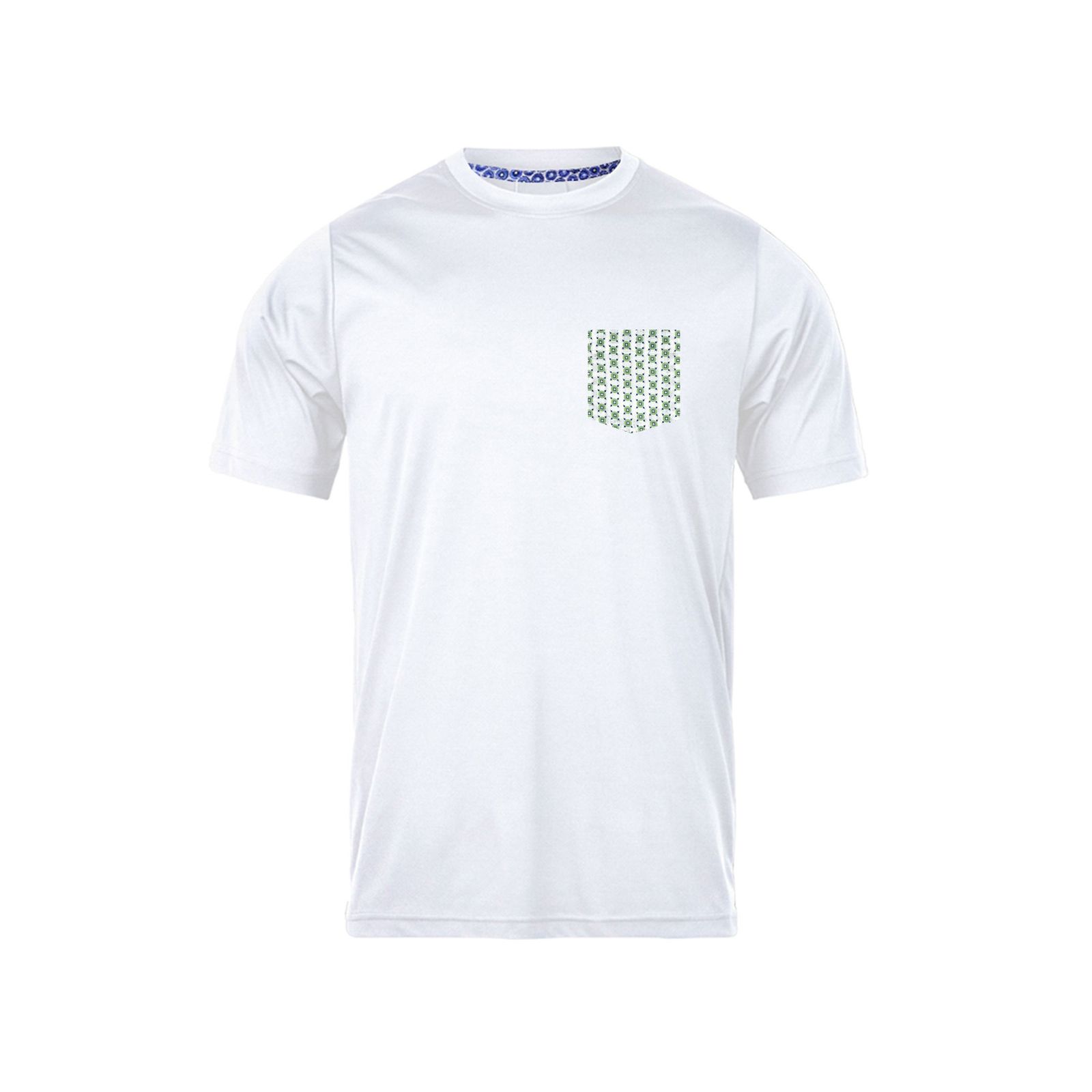 تی شرت آستین کوتاه مردانه رانژ مدل جیب دار 23RA03 – 420 رنگ سفید