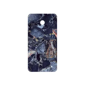MAHOOT Broken black marble Cover Sticker for Nokia Lumia 630