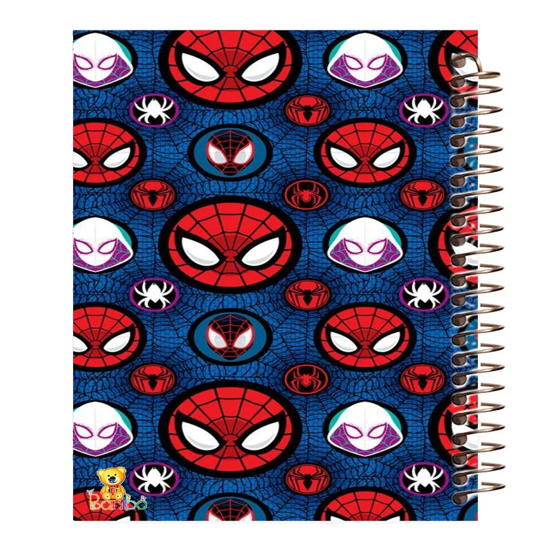 دفتر مشق 100 برگ بانیبو طرح  مرد عنکبوتی کد 1025