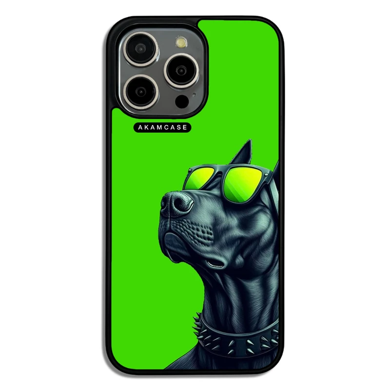 کاور آکام مدل AMC-WA15PROMAX-DOGS-1 مناسب برای گوشی موبایل اپل iPhone 15 Pro Max
