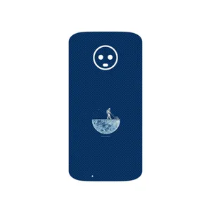 MAHOOT Minimal Gardener Astronaut Cover Sticker for Motorola Moto G6