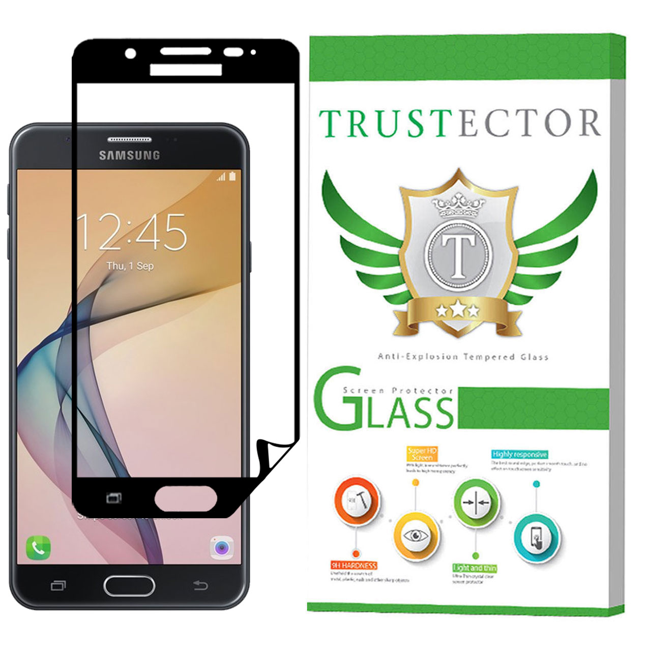 محافظ صفحه نمایش 3D تراستکتور مدل TSP مناسب برای گوشی موبایل سامسونگ Galaxy J7 Prime