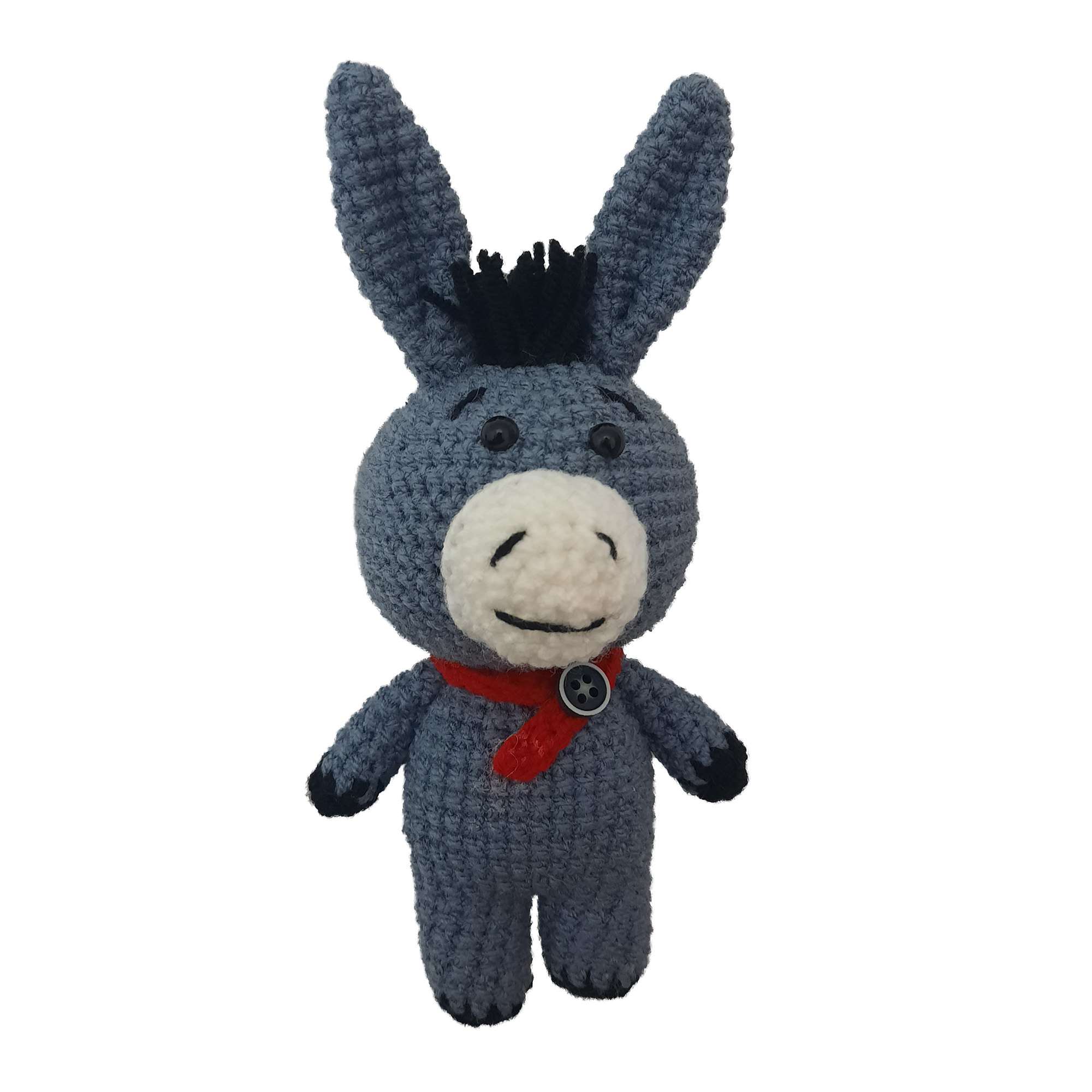 عروسک بافتنی مدل الاغ کد 003