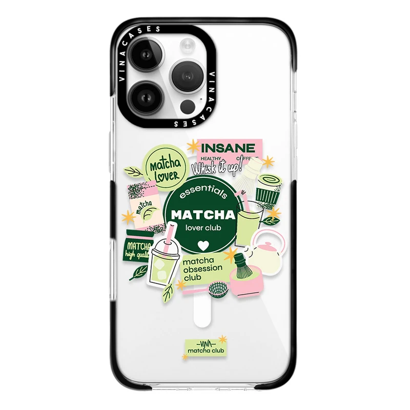 کاور ویناکیسز مدل  Matcha Club MagSafe مناسب برای گوشی موبایل اپل iphone 16 pro max 
