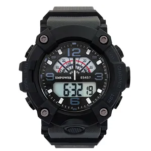 ساعت مچی دیجیتال مردانه امپاور مدل اسپرت ضدآب چراغدار استخری کد 23