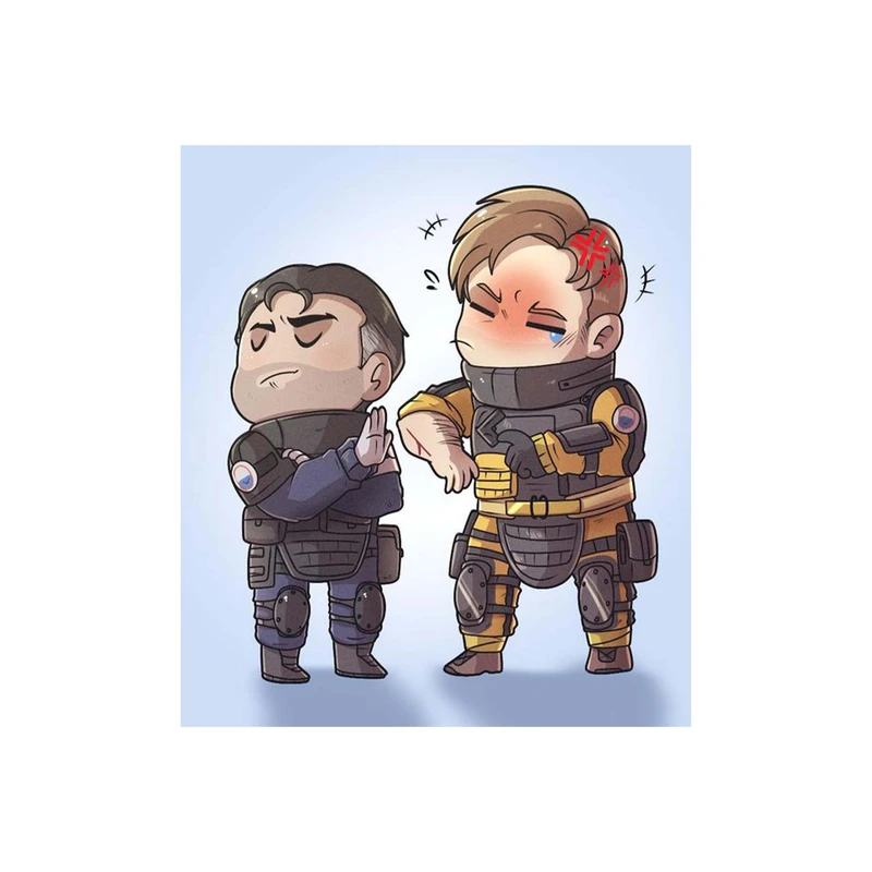 استیکر لپ تاپ و موبایل مدل بازی طرح Tom Clancy's Rainbow Six کد 2024