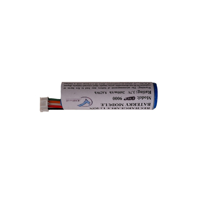 باتری لیتیوم یون کد amp9000 ظرفیت 2600 میلی آمپر ساعت مناسب برای دستگاه کارتخوان امپ 9000