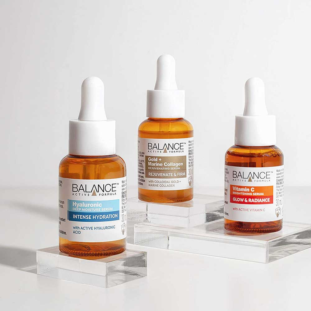 سرم پوست بالانس مدل 3in1 حجم 30 میلی لیتر مجموعه 3 عددی
