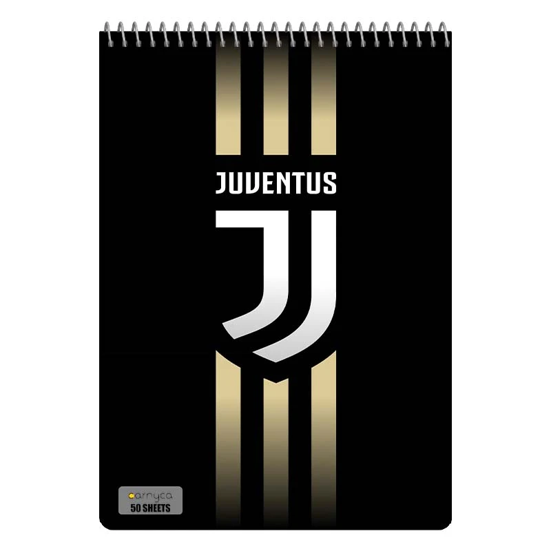 دفتر نقاشی 50 برگ سیمی کارنیکا طرح یوونتوس Juventus کد 98352