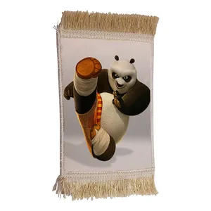 فرش ماشینی دیوارکوب مدل پاندا کونگ فو کار کد 26