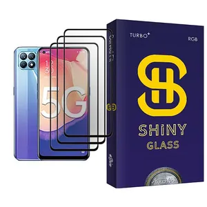 Atouchbo Shiny Glass MIX003 Screen Protector For Oppo Reno4 SE Pack Of 3