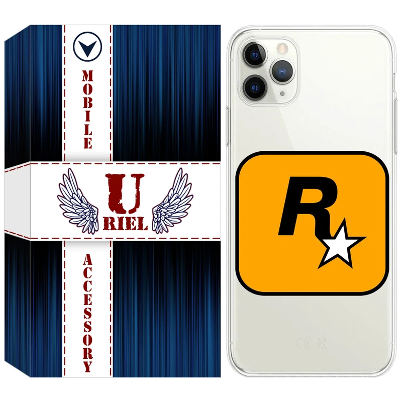 کاور یوریل مدل Clear کد 54 طرح راک استار مناسب برای گوشی موبایل اپل iPhone 11 Pro Max
