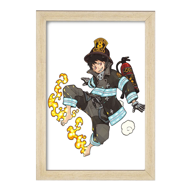 تابلو خندالو مدل شینرا انیمه نیروی آتش کد 32232