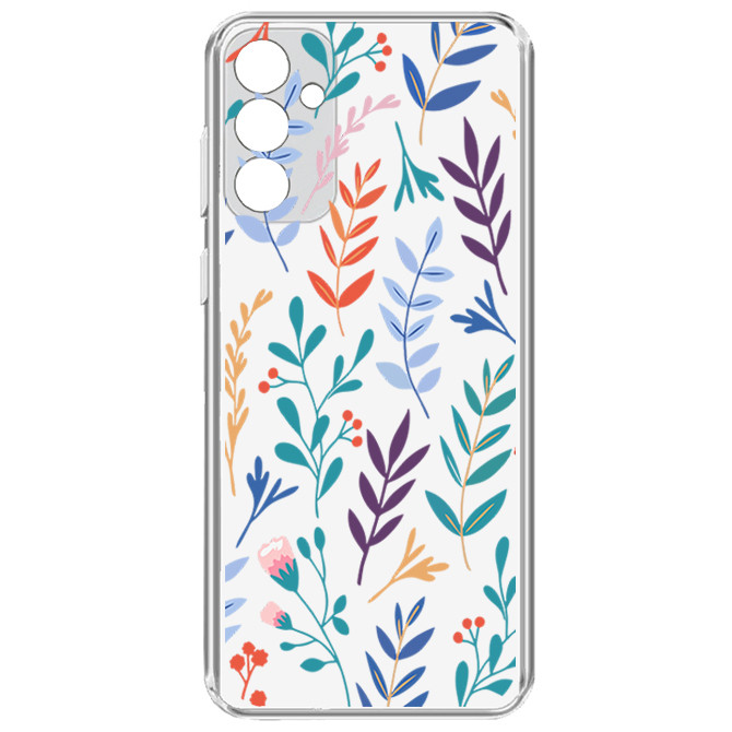 کاور طرح Tiny Leaves مناسب برای گوشی موبایل سامسونگ  Galaxy A55