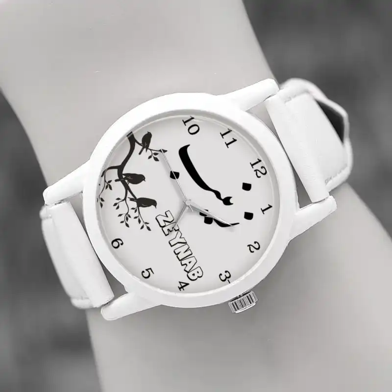 ساعت مچی عقربه ای زنانه طرح زینب کد LF3110