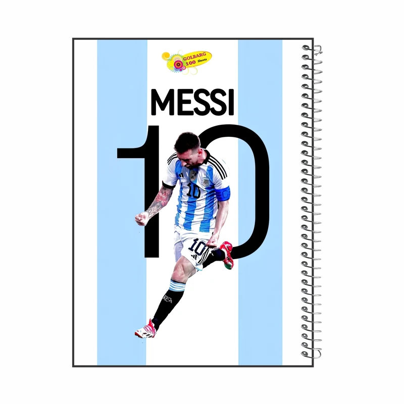 دفتر مشق 100 برگ گلبرگ مدل مسی کد 1533