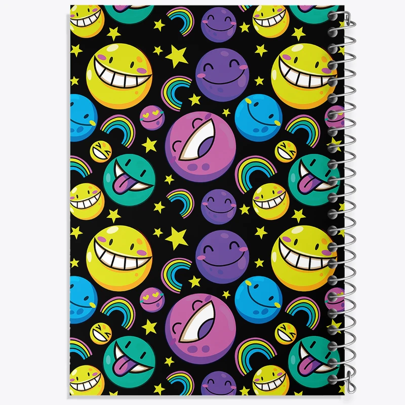 دفتر مشق 50 برگ خندالو طرح ایموجی کد N330