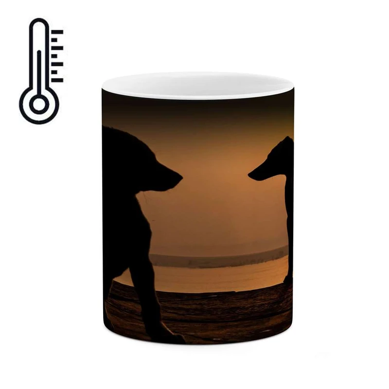 ماگ حرارتی کاکتی مدل سگ کد mgh14537