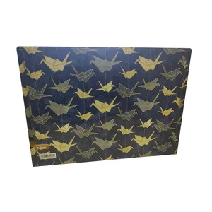 پوشه دکمه دار کلیپس طرح پرنده