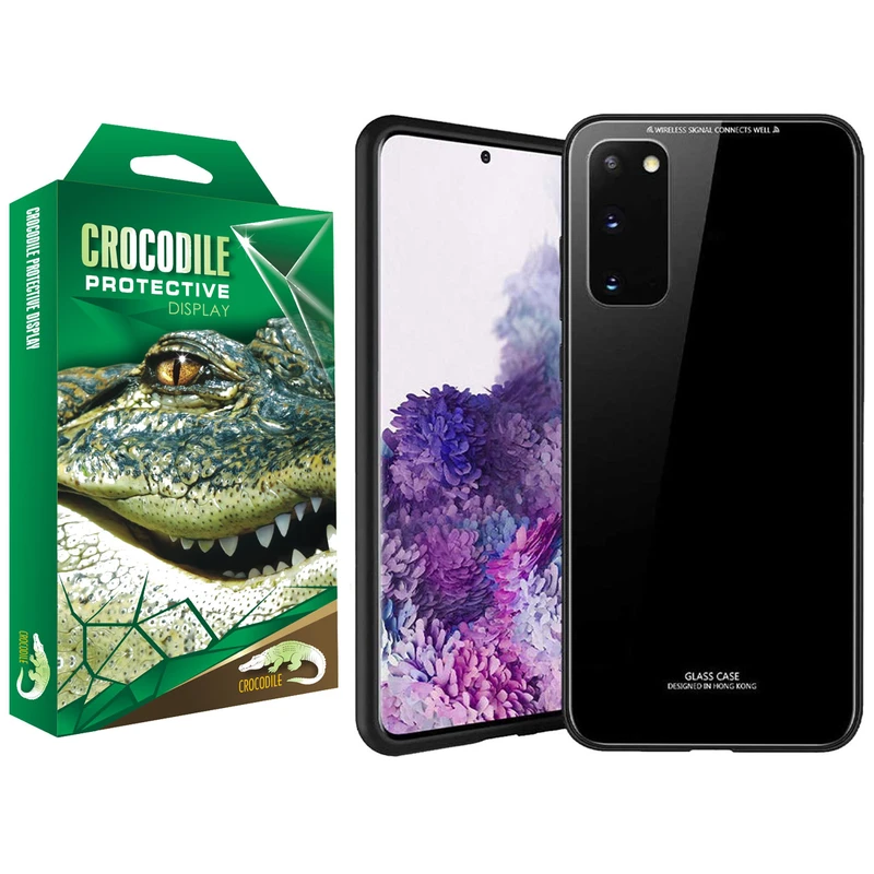کاور کروکودیل مدل C-PSHT-GLS مناسب برای گوشی موبایل سامسونگ Galaxy S20