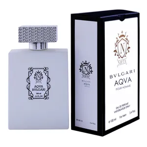 ادو پرفیوم مردانه نیفتی مدل آکوا بولگاری  حجم 100 میلی لیتر