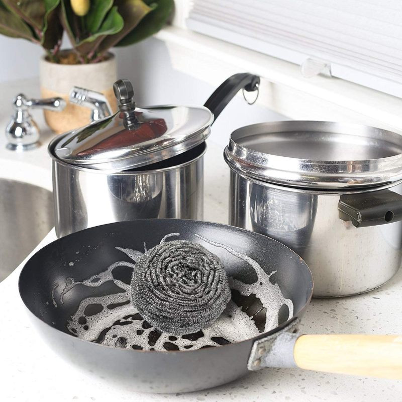 سیم ظرفشویی بلا مدل stainless steel بسته 12 عددی