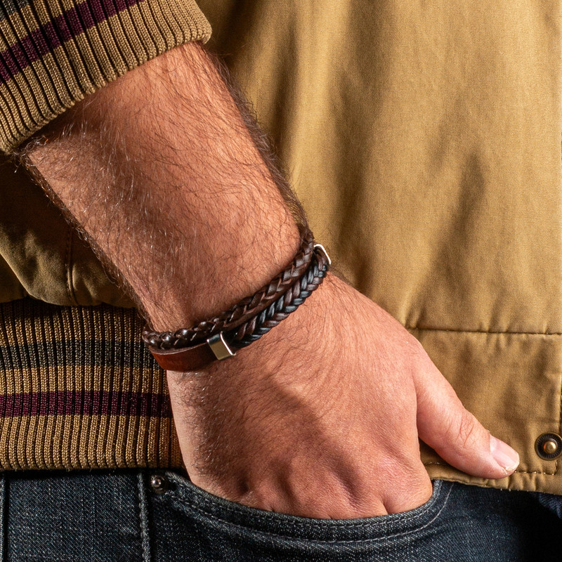 دستبند مردانه مدل DERI 873