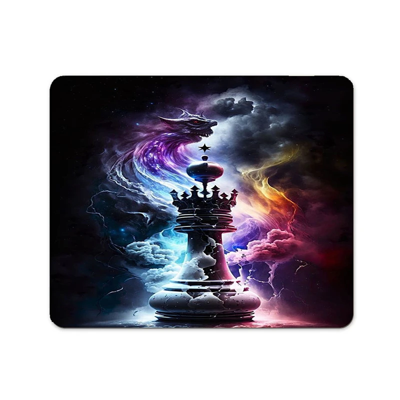 ماوس پد پاد آفرین مدل شطرنج رنگی کد p131 سایز 24*19 سانتی متر 