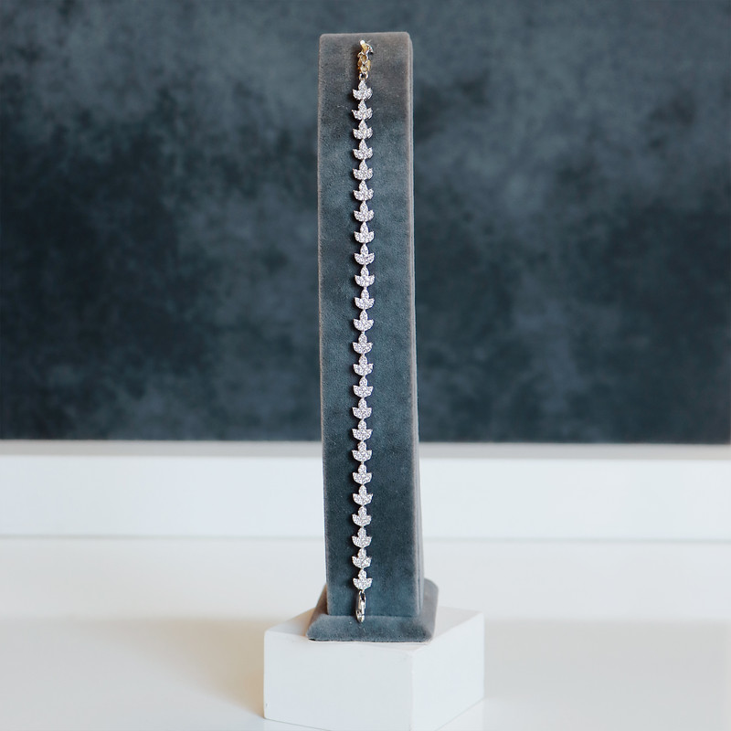 دستبند نقره زنانه جی تی ای مدل جی نایس دستبند نقره زنانه جی تی ای مدل جی نایس