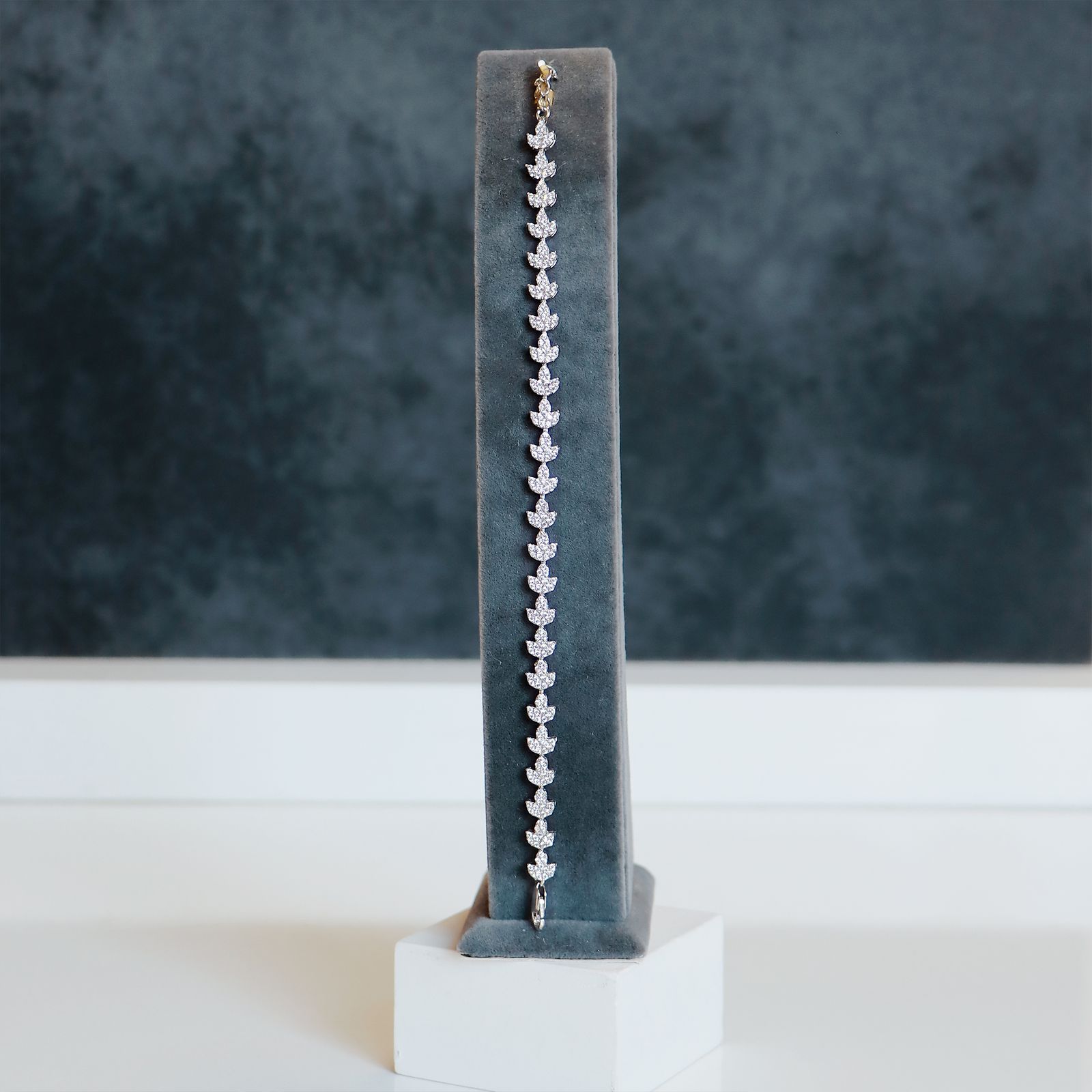 دستبند نقره زنانه جی تی ای مدل جی نایس - - 4