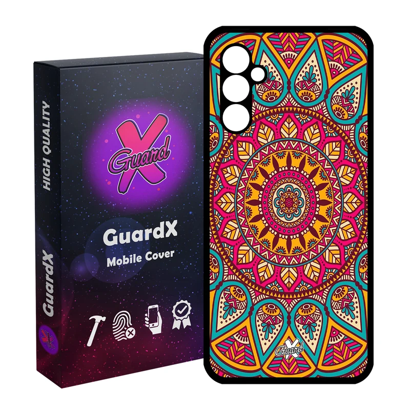 کاور گارد ایکس طرح Mandala مدل Glass10131 مناسب برای گوشی موبایل سامسونگ Galaxy A24/A24 4G/M34 5G