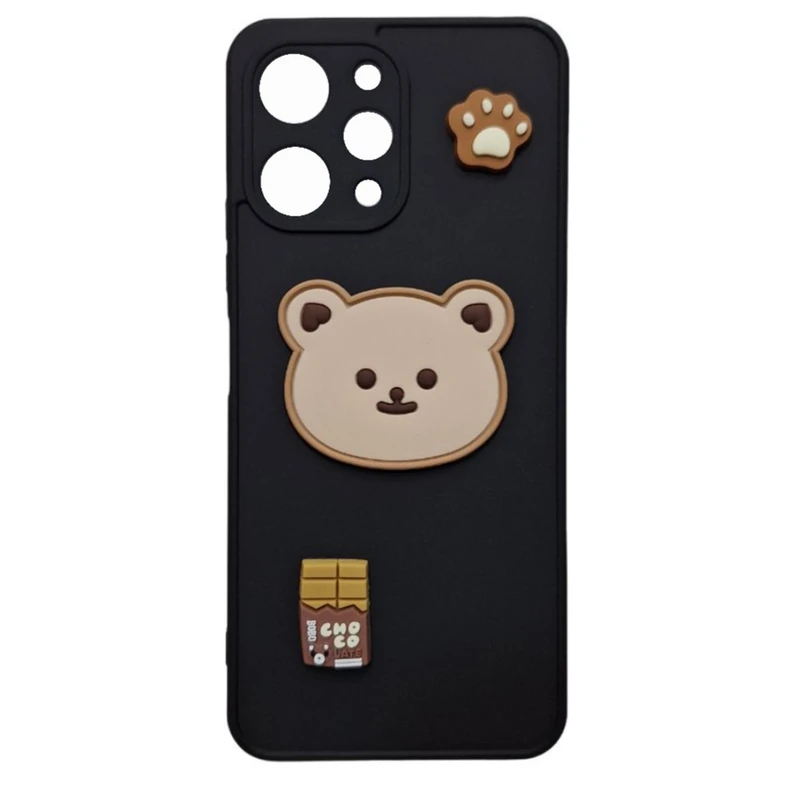 کاور طرح عروسک خرسی مدل Redmi12 مناسب برای گوشی موبایل شیائومی Redmi 12 4G