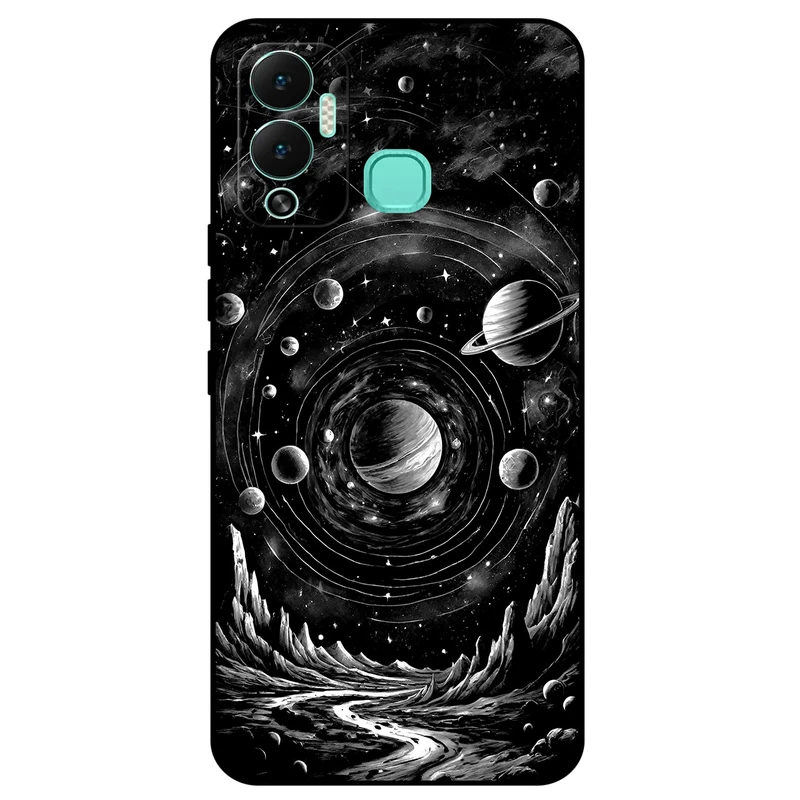 کاور مگافون طرح مریخ مدل 7424 مناسب برای گوشی موبایل اینفینیکس Hot 12 Play