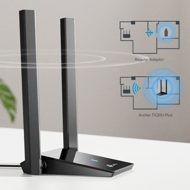 کارت شبکه تی پی-لینک مدل Archer TX20U Plus، AX1800 Mbps