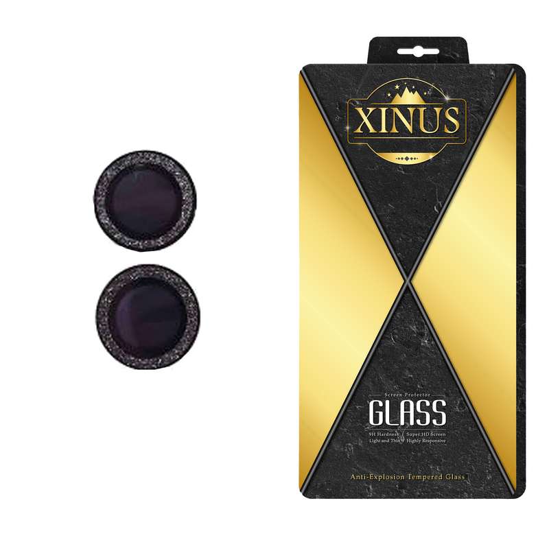 محافظ لنز ژینوس مدل SWAROVSKI مناسب برای گوشی موبایل اپل iPhone 13 mini