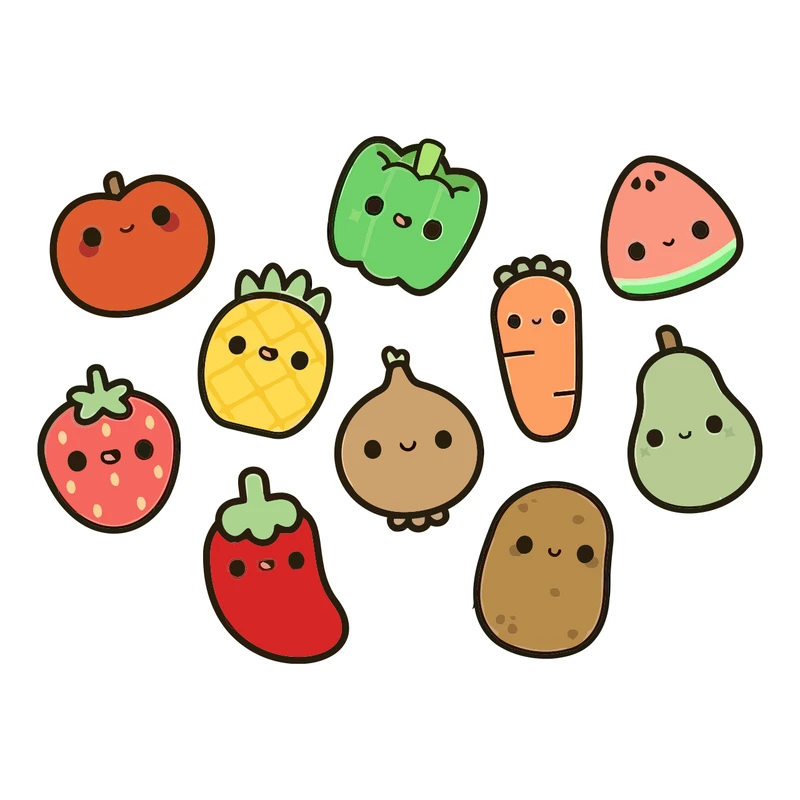 برچسب لپ تاپ پویا مارکت طرح تره باری کد 2965 مجموعه 10 عددی