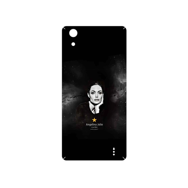 برچسب پوششی ماهوت مدل Angelina Jolie مناسب برای گوشی موبایل جی ال ایکس Maad