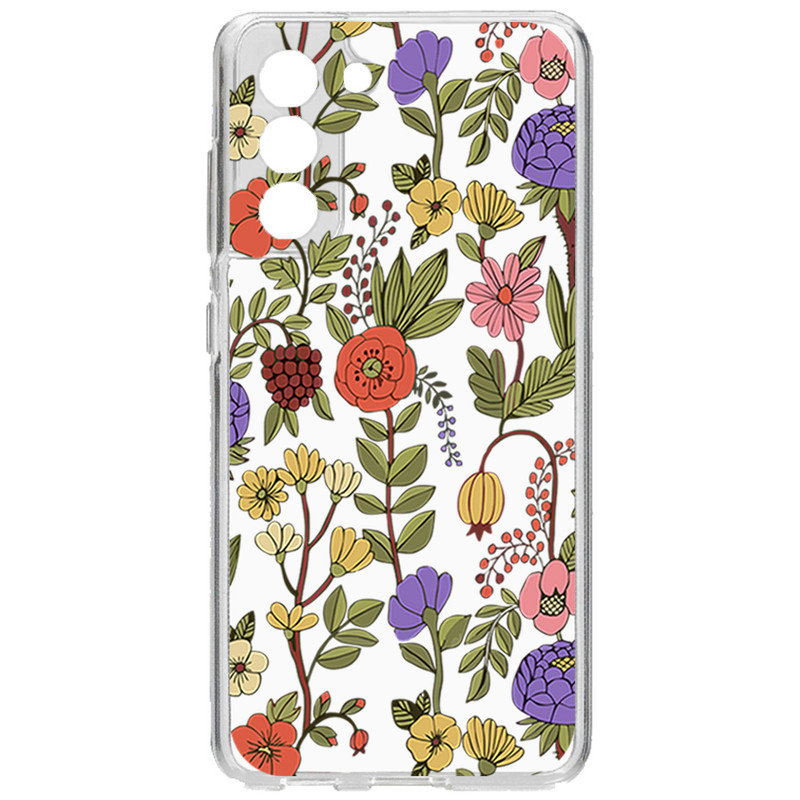 کاور طرح Tiny Flower مناسب برای گوشی موبایل سامسونگ Galaxy S21 FE