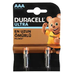 باتری نیم قلمی دوراسل مدل Ultra بسته 2 عددی