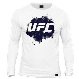 نقد و بررسی تی شرت آستین بلند مردانه مدل UFC کد MA25 رنگ سفید توسط خریداران